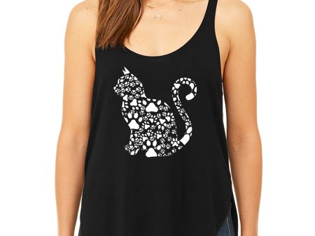 Cat Claws - Women s Premium Word Art Flowy Tank Top Online now