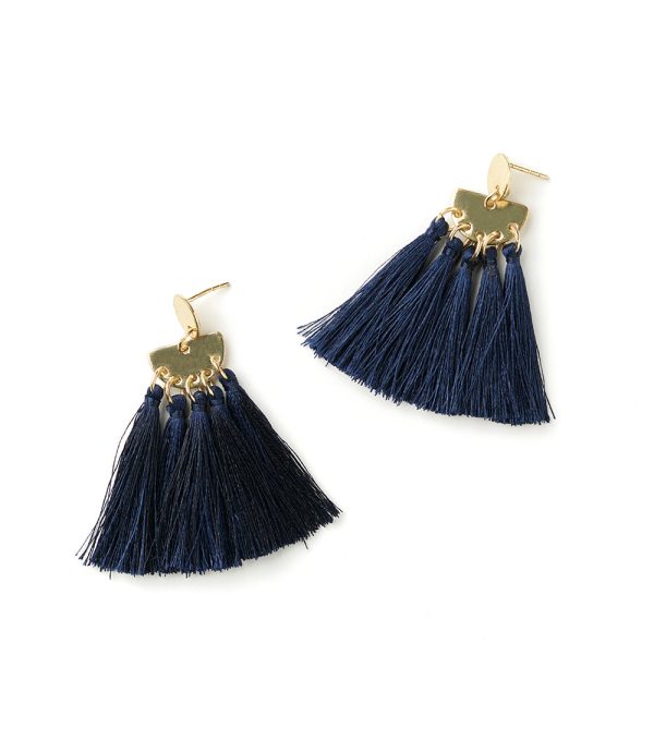 Danu Earrings - Lush Navy Cheap