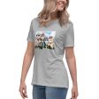 Cat Rushmore Women s Relaxed T-Shirt on Sale