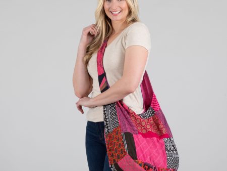 Handmade Patchwork Hobo Bag Discount