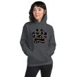 Christmas Lights Paw Print Hoodie For Sale