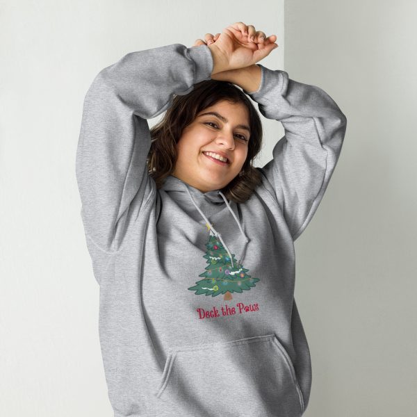 Deck The Paws Christmas Tree Hoodie Cheap