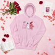 Whimsy Valentine Dogs Hoodie on Sale