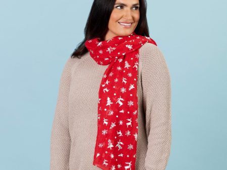 Winter Wonderland Fancy Scarf Online Sale